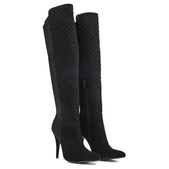 LONESTAR WOMEN'S KNEE-HIGH BOOT – Black - Picture 1 of 4